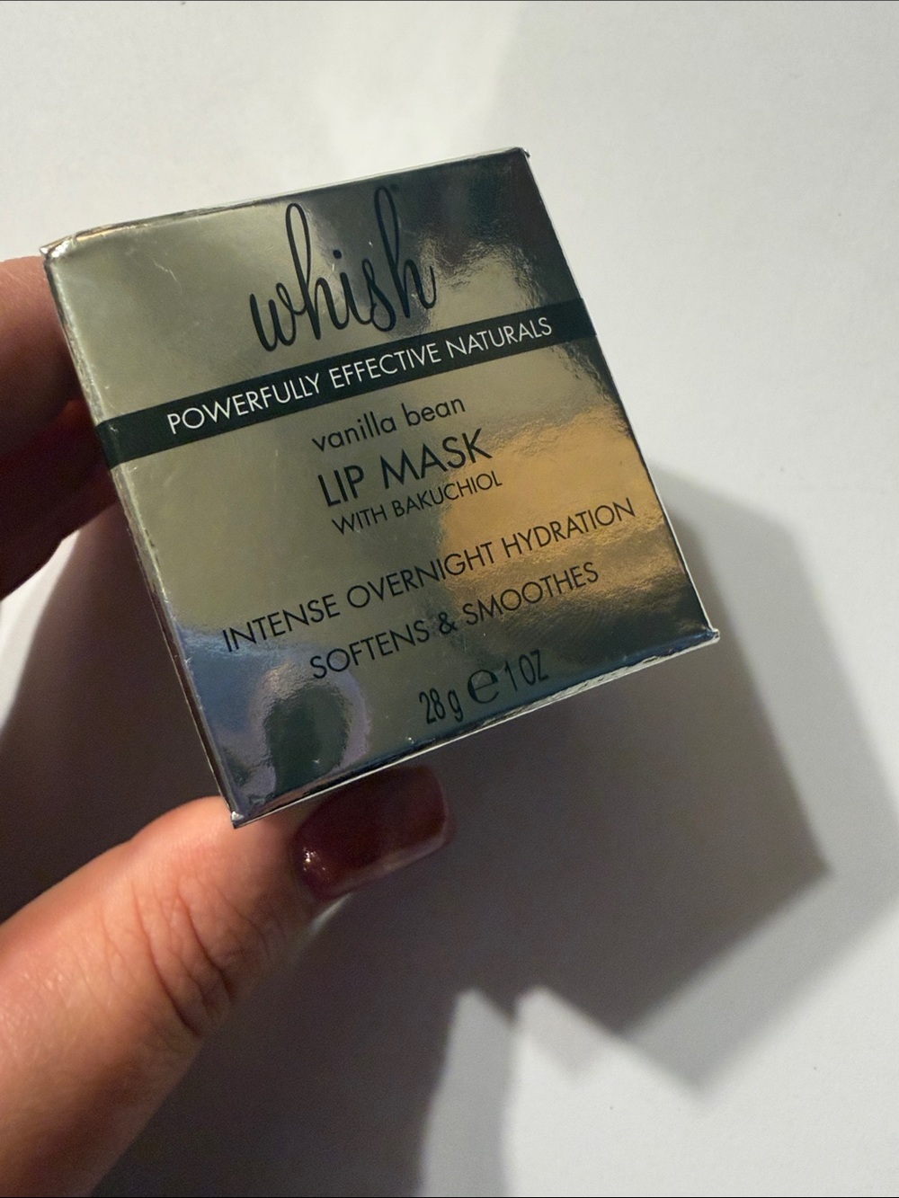 whish Vanilla Bean Lip Mask - Metallic Silver - Picture 2 of 4